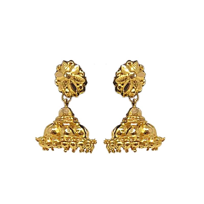 22k gold jhumka